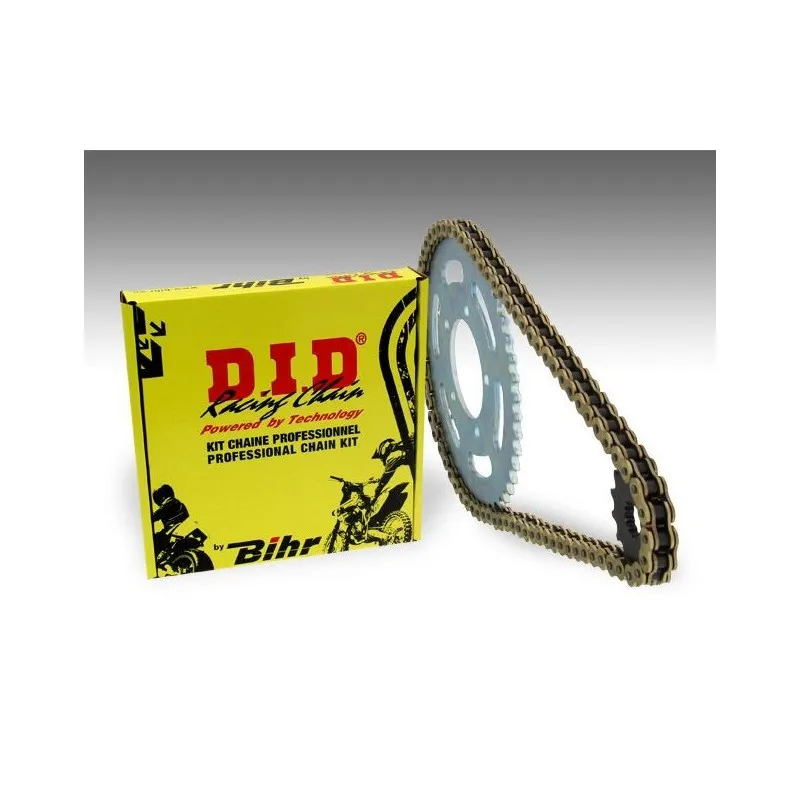 Kit chaîne DID/PBR 525VX3 15/42 standard - couronne ultra-light hard - piecemotoquad